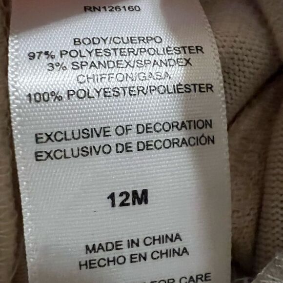 Beautiful Little Lass size 12 mos. thankful grateful blessed top - Picture 7 of 7